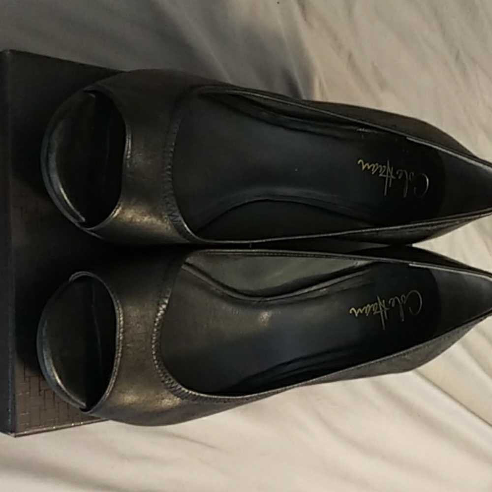 Cole Haan Peep Toe Air Tali Wedge